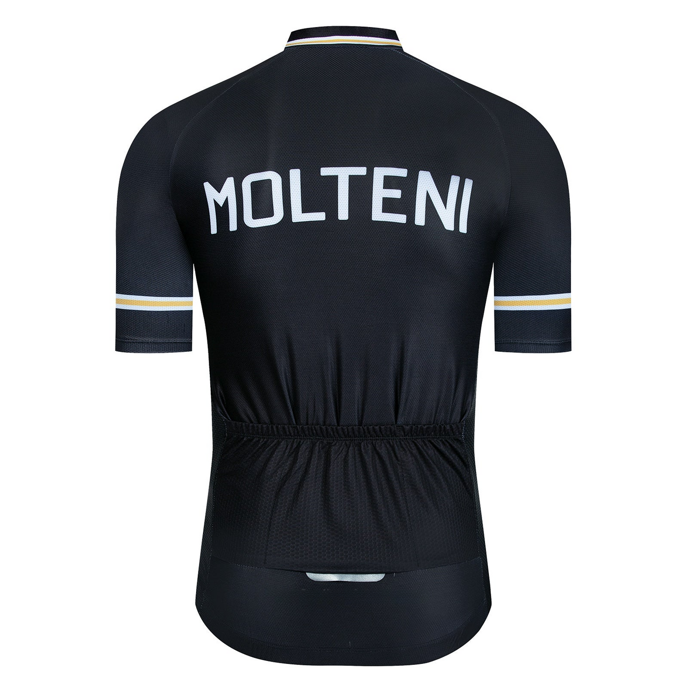 Molteni Retro Top Lyhythihainen Musta