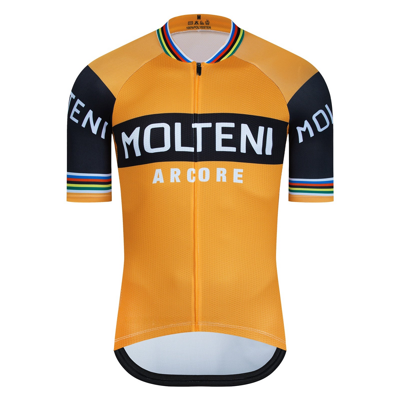Molteni Retro Top Lyhythihainen Oranssi