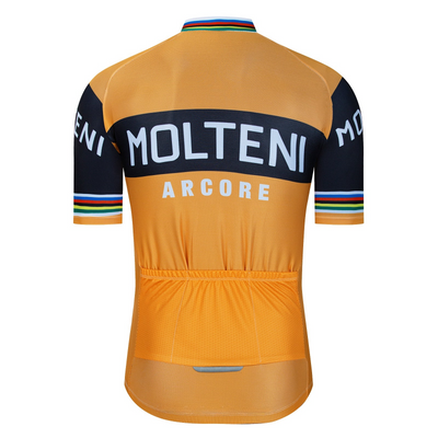 Molteni Retro Top Lyhythihainen Oranssi