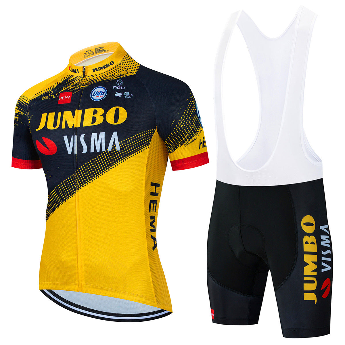 Jumbo Visma - Ammattilaispyöräilysetti