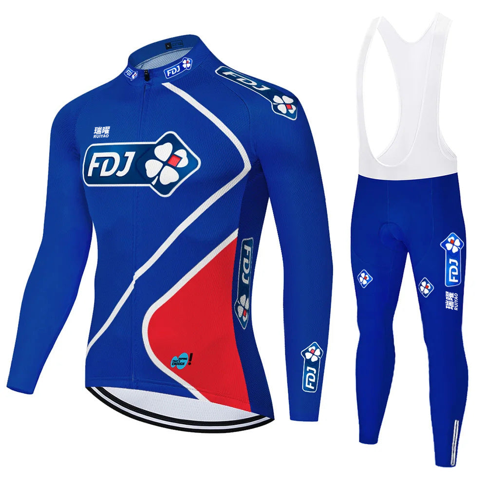 FDJ - Pitkähihaiset pro pyöräilyasuset