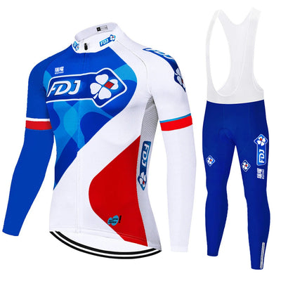 FDJ - Pitkähihaiset pro pyöräilyasuset