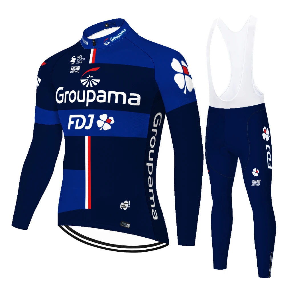 FDJ - Pitkähihaiset pro pyöräilyasuset