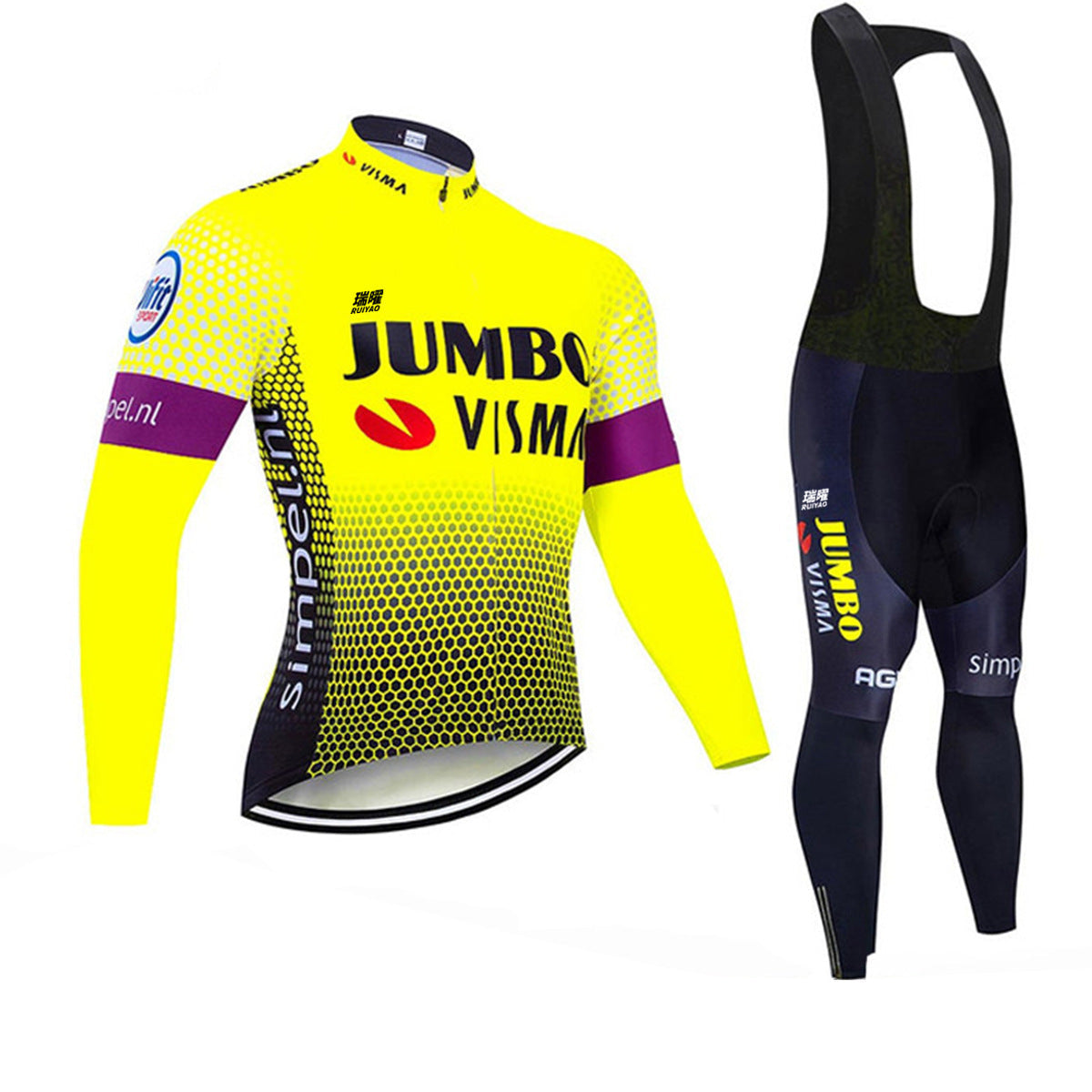 Jumbo - Pitkähihainen pro pyöräilyasu